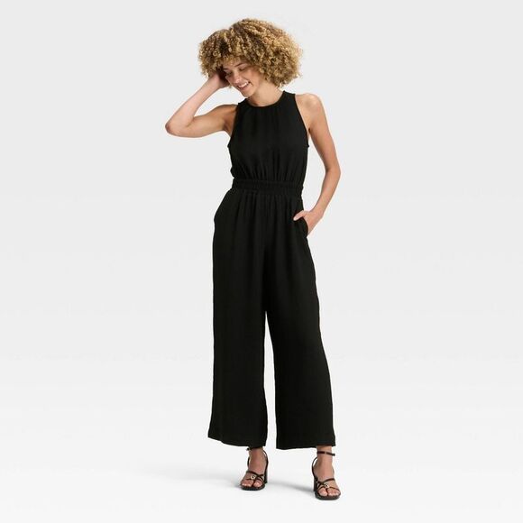 A New Day Pants - NWT Black Jumpsuit